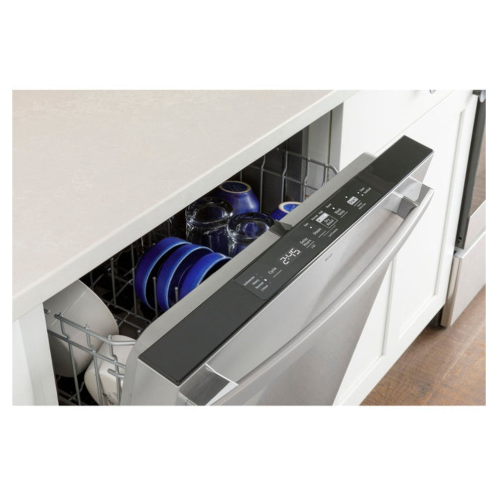 GE GE ENERGY STAR Top Control with Plastic Interior Dishwasher with Sanitize Cycle 