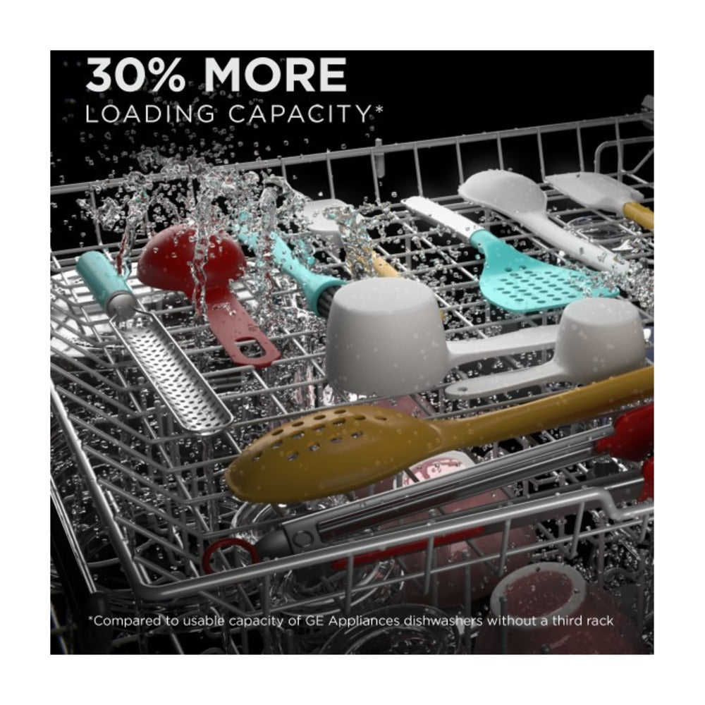 GE GE® ENERGY STAR® Top Control Hybrid Tub Dishwasher with Third Rack, Bottle Jets,