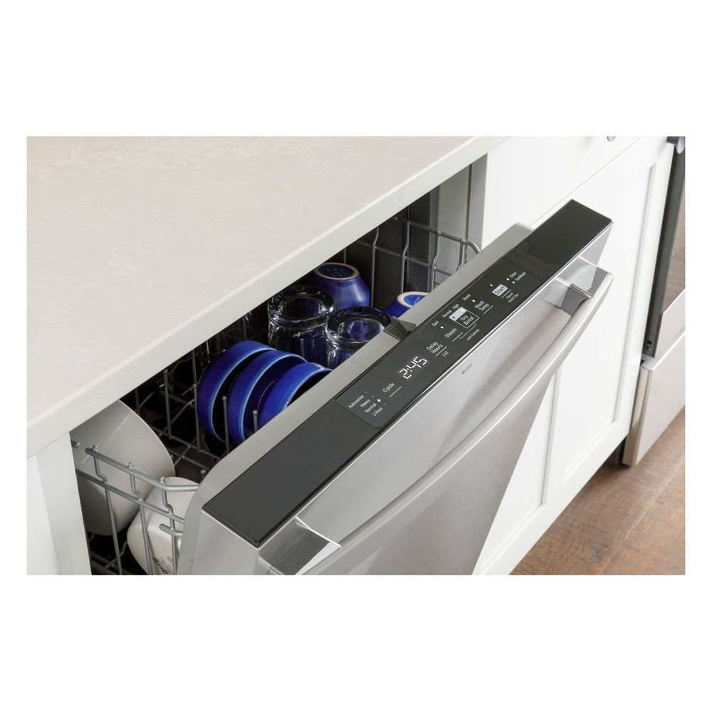 GE GE® ENERGY STAR® Top Control Hybrid Tub Dishwasher with Third Rack, Bottle Jets,