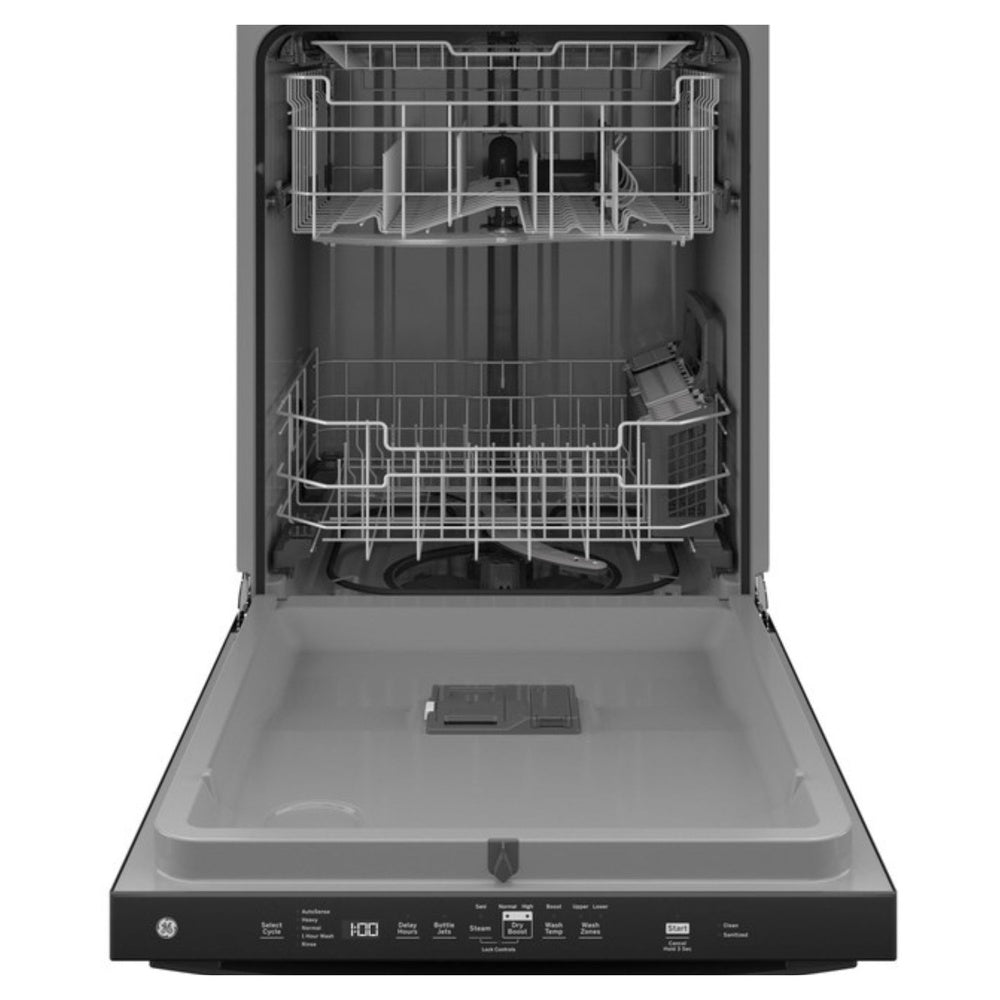 GE GE® ENERGY STAR® Top Control with Plastic Interior Dishwasher with Sanitize Cycl