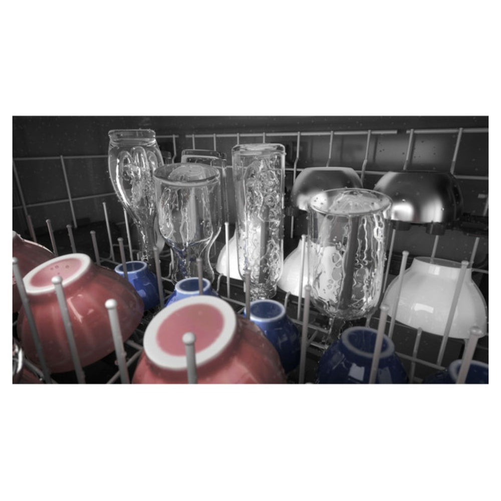 GE GE® ENERGY STAR® Top Control with Plastic Interior Dishwasher with Sanitize Cycl