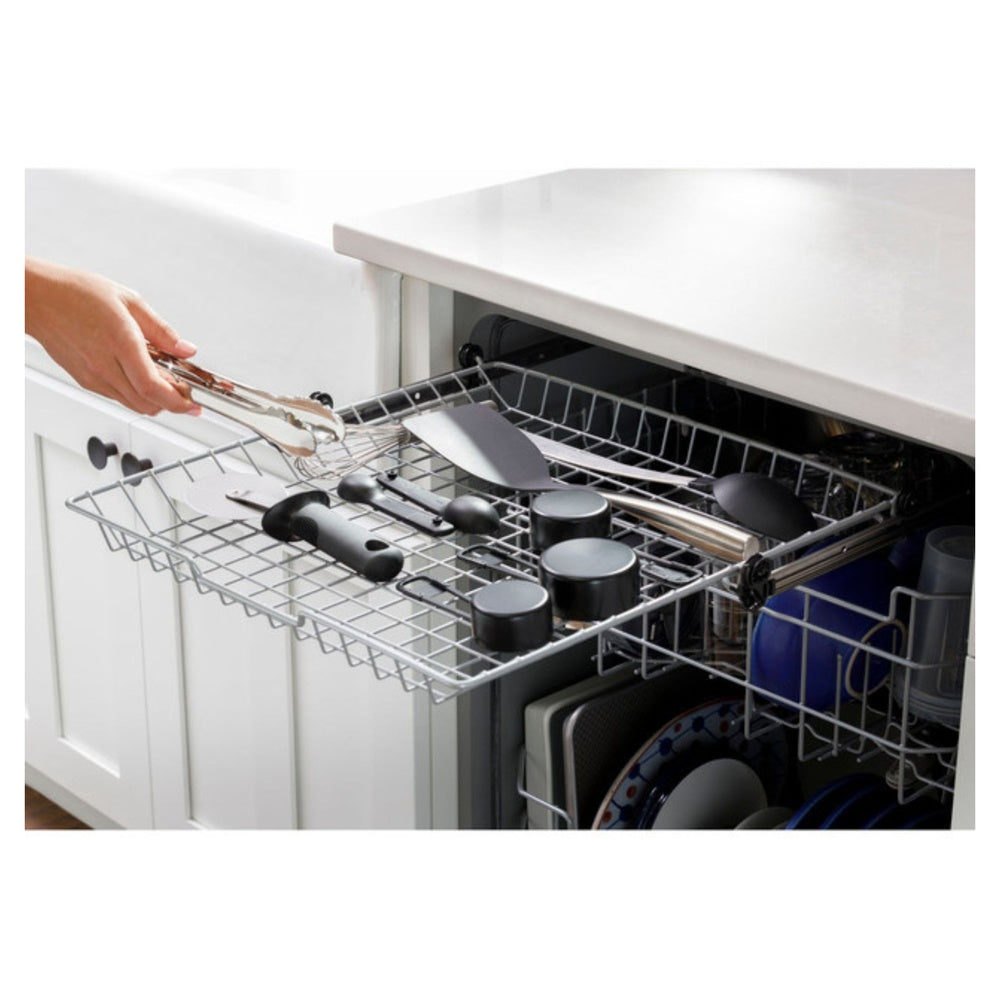 GE GE® ENERGY STAR® Top Control with Plastic Interior Dishwasher with Sanitize Cycl