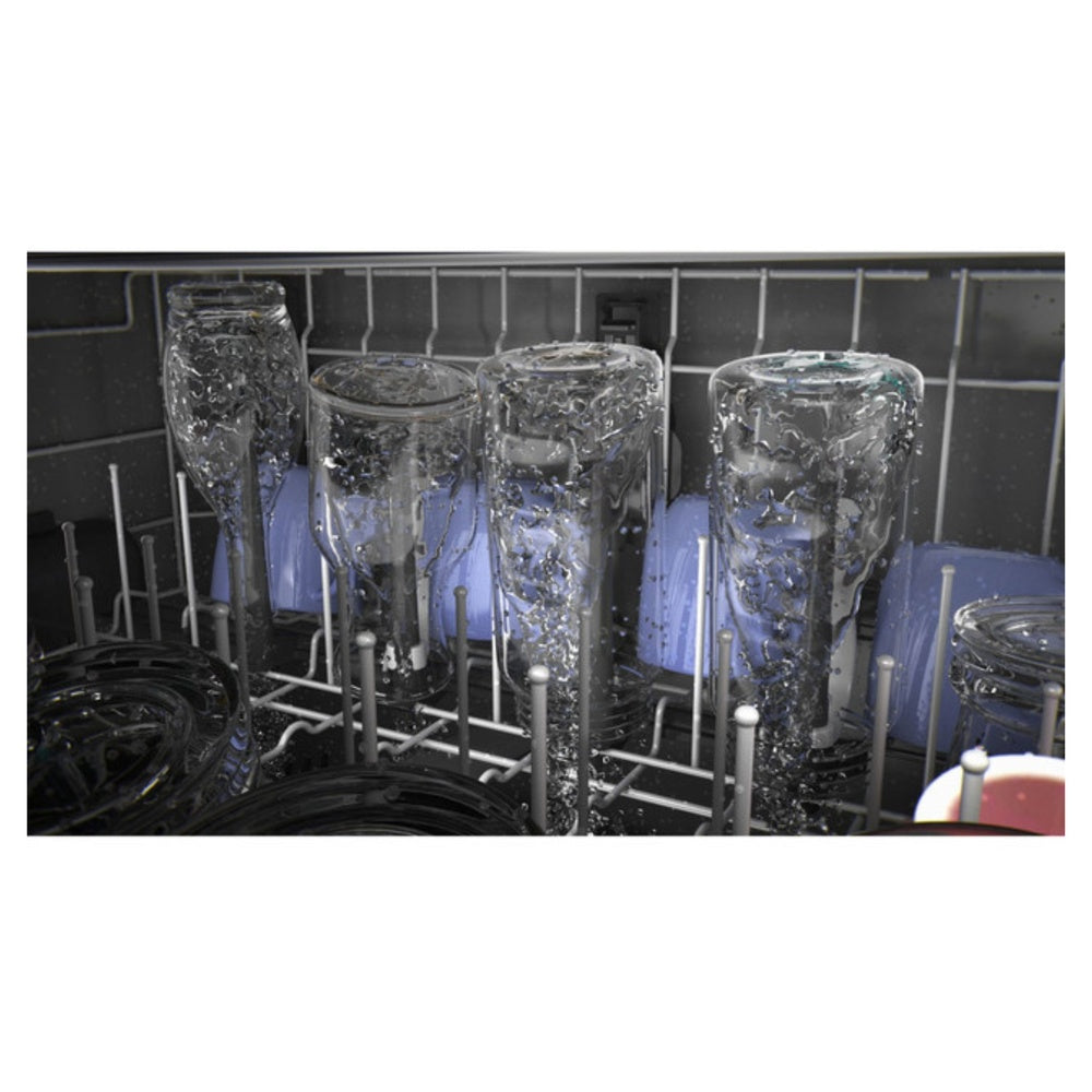 GE GE® ENERGY STAR® Top Control with Plastic Interior Dishwasher with Sanitize Cycl