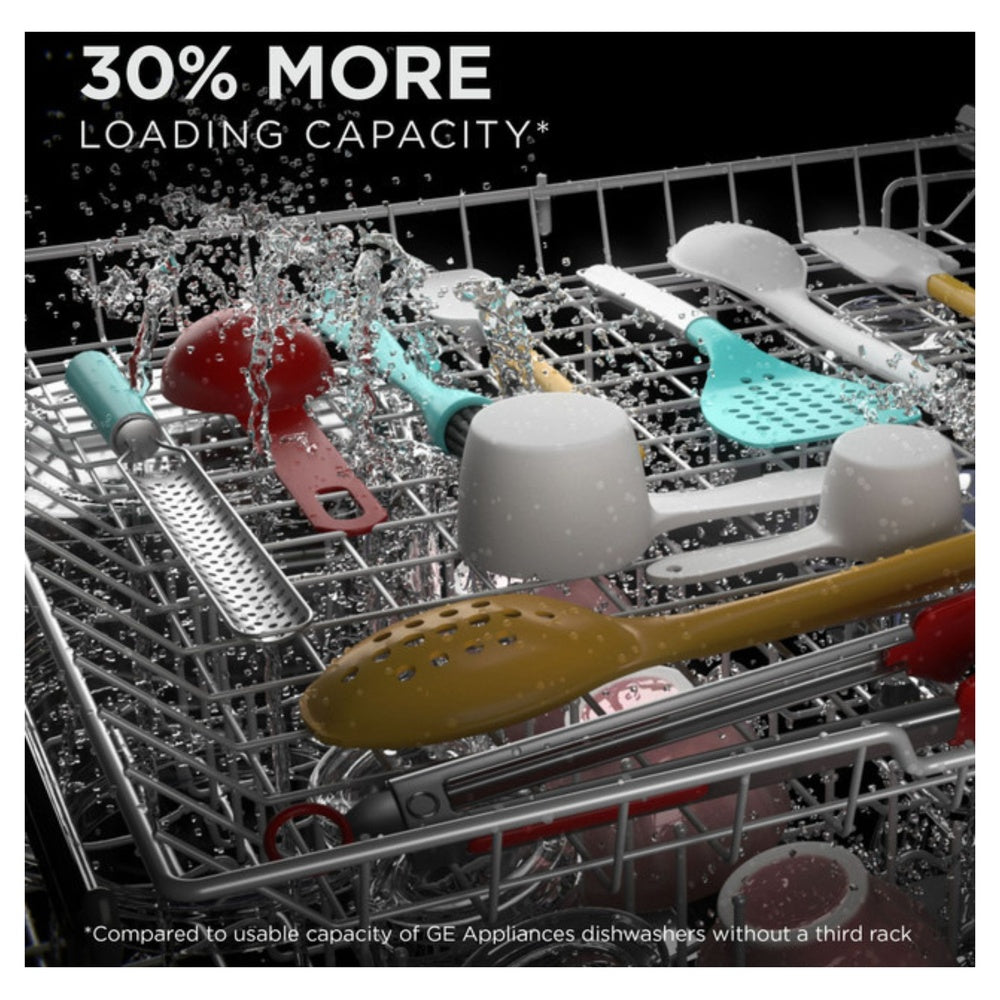 GE GE® ENERGY STAR® Top Control with Plastic Interior Dishwasher with Sanitize Cycl