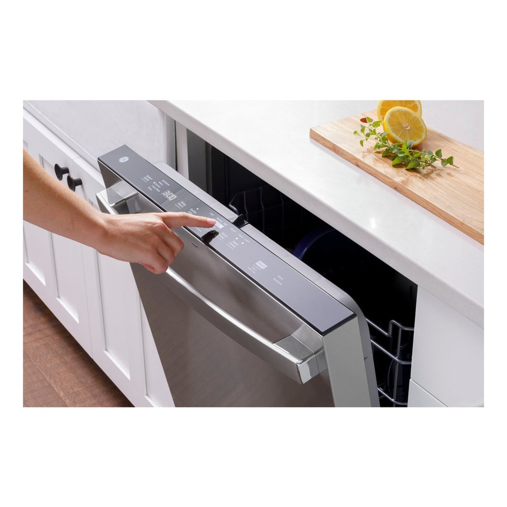 GE GE® ENERGY STAR® Top Control with Stainless Steel Interior Door Dishwasher with 