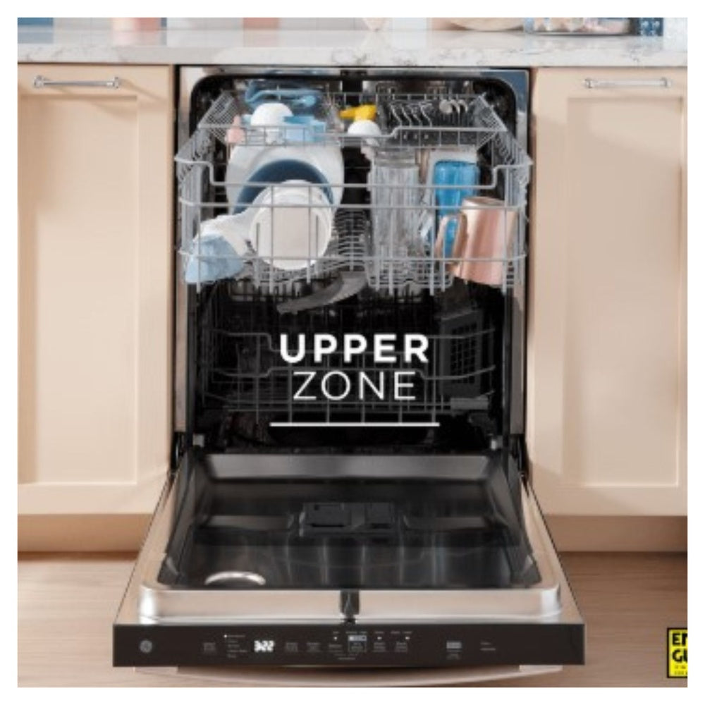 GE GE® ENERGY STAR® Fingerprint Resistant Top Control with Stainless Steel Interior