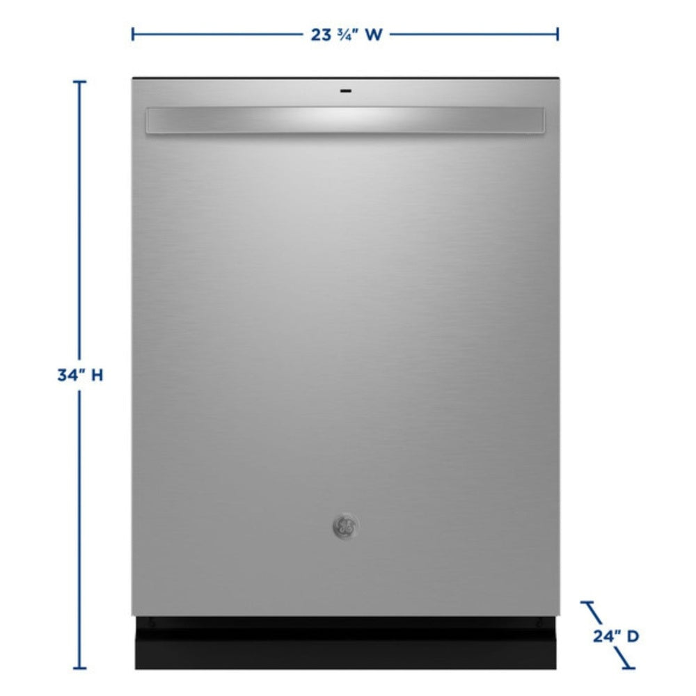 GE GE® ENERGY STAR® Fingerprint Resistant Top Control with Stainless Steel Interior