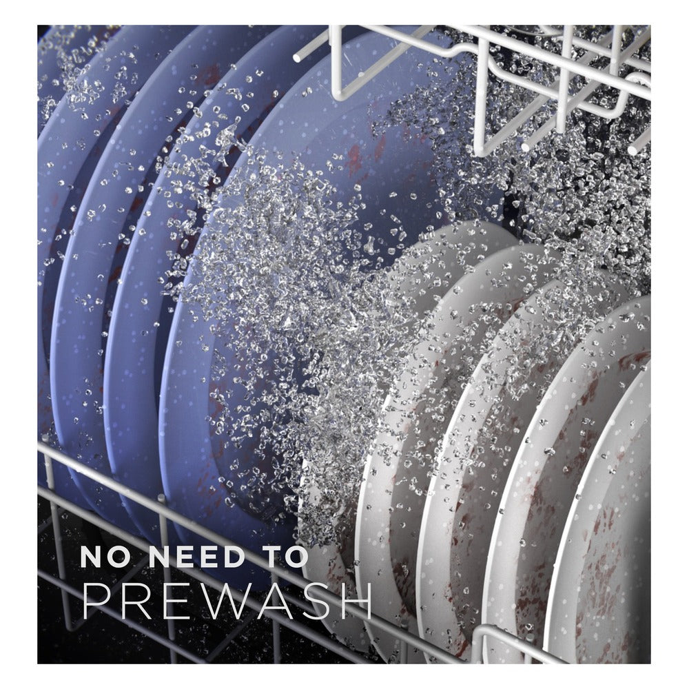 GE GE® ENERGY STAR® Top Control with Stainless Steel Interior Dishwasher with Sanit