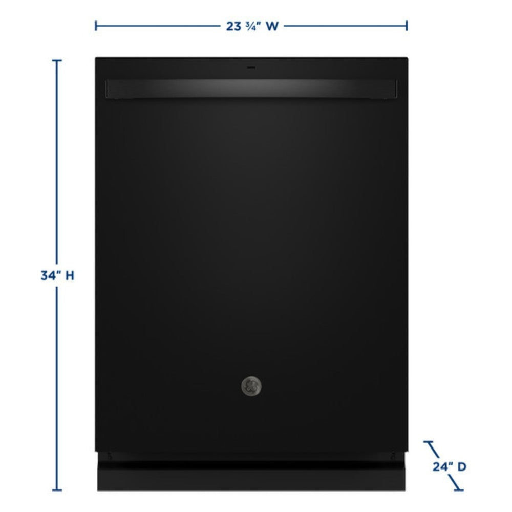 GE GE® ENERGY STAR® Top Control with Stainless Steel Interior Dishwasher with Sanit