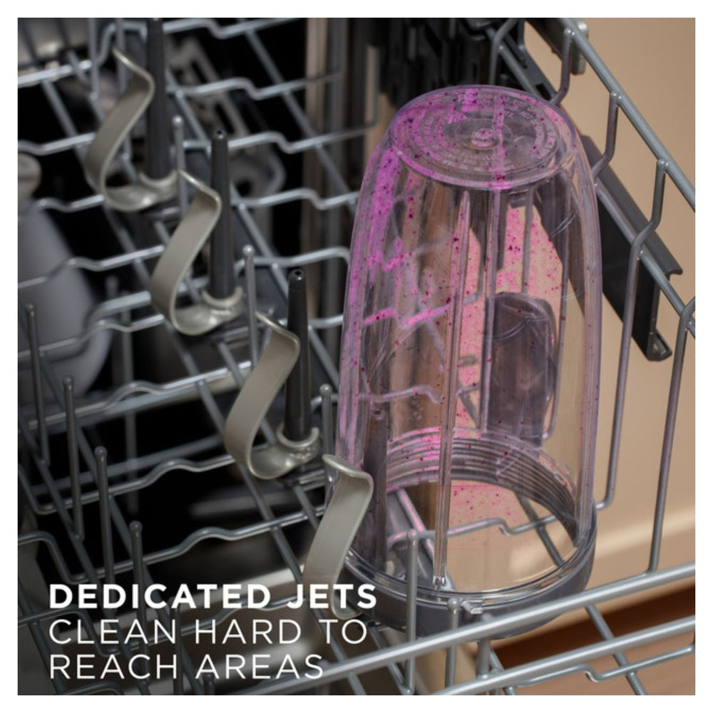 GE GE® ENERGY STAR® Top Control with Stainless Steel Interior Dishwasher with Sanit