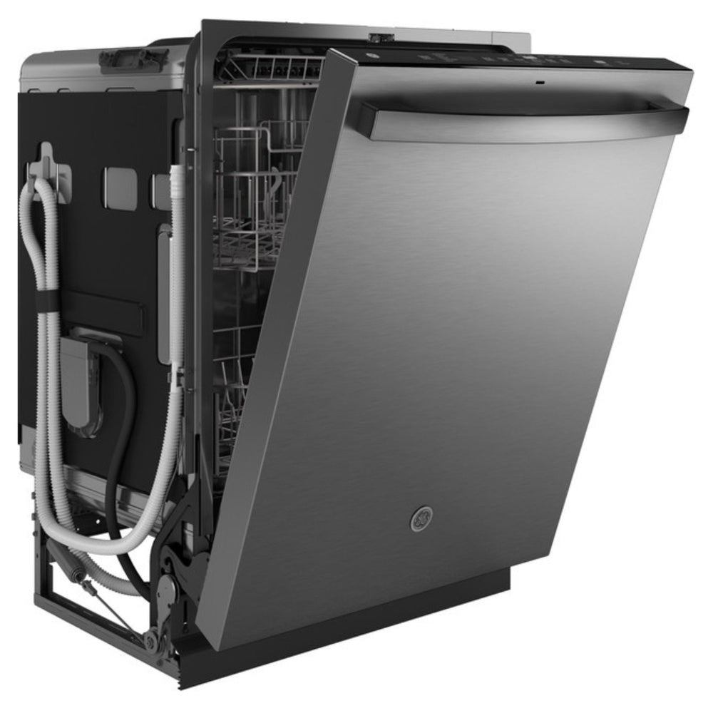 GE GE® ENERGY STAR® Top Control with Stainless Steel Interior Dishwasher with Sanit