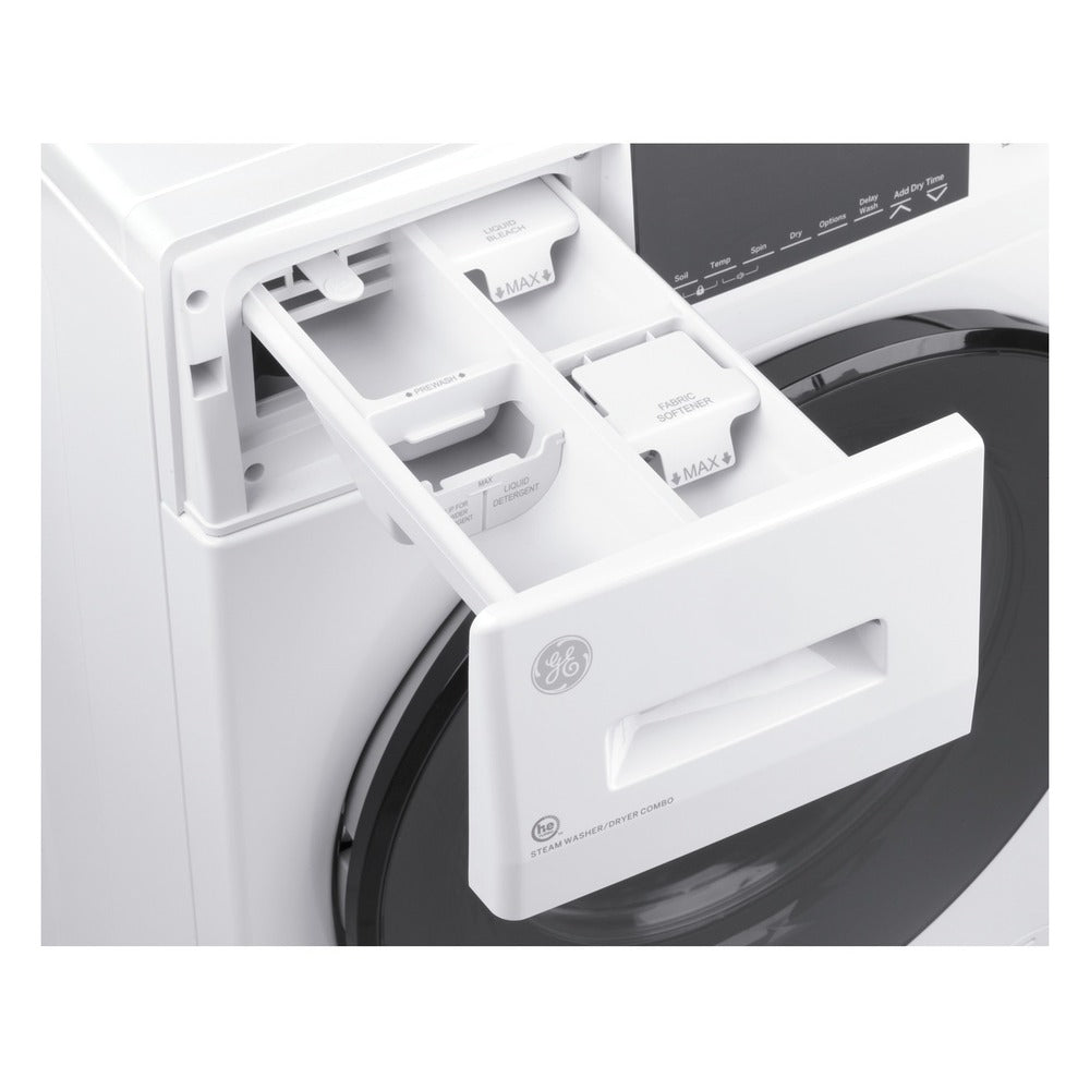 GE GE® ENERGY STAR® 24" 4.3 Cu.Ft. Front Load Vented Electric Dryer with Stainless 
