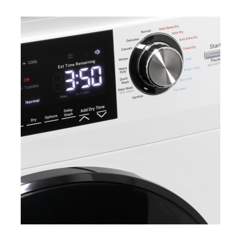 GE GE® ENERGY STAR® 24" 4.3 Cu.Ft. Front Load Vented Electric Dryer with Stainless 
