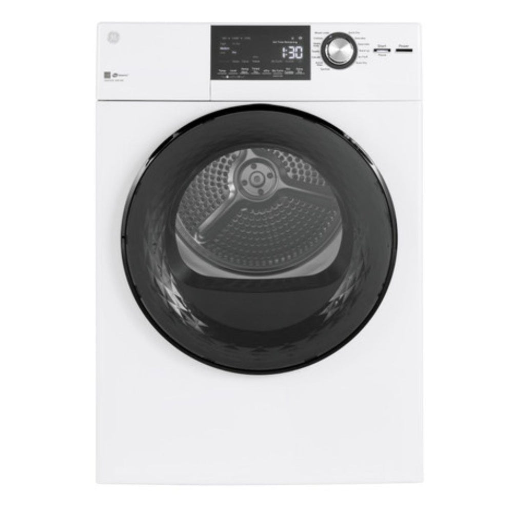 GE GE® ENERGY STAR® 24" 4.3 Cu.Ft. Front Load Vented Electric Dryer with Stainless 
