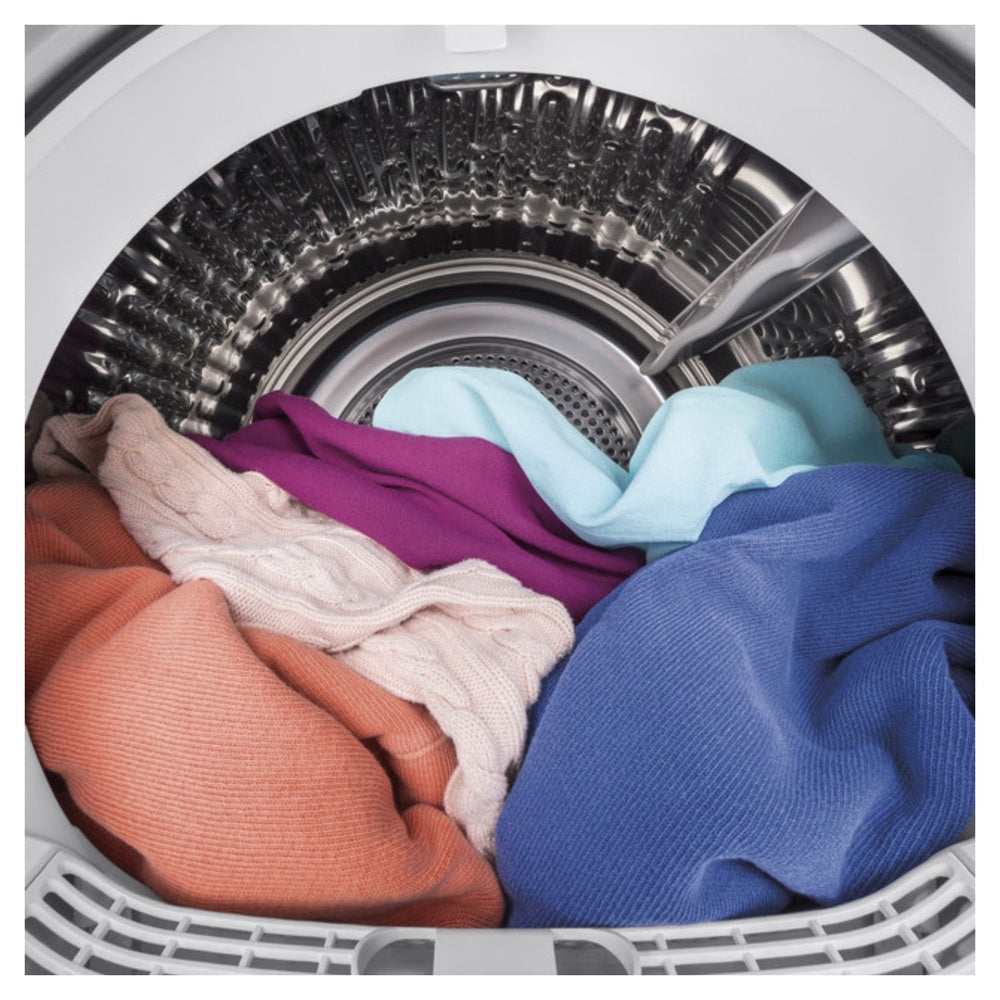 GE GE® ENERGY STAR® 24" 4.3 Cu.Ft. Front Load Vented Electric Dryer with Stainless 