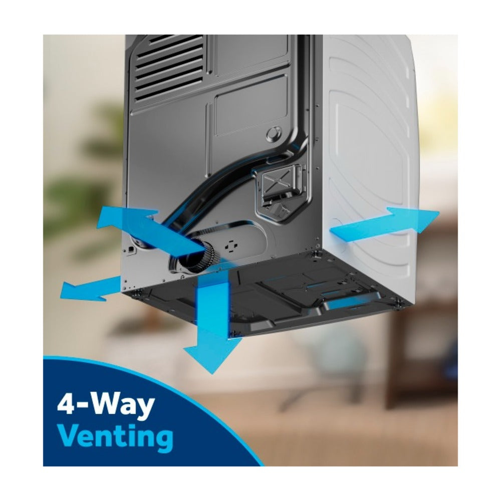 GE GE® ENERGY STAR® 7.8 cu. ft. Capacity Smart Front Load Electric Dryer