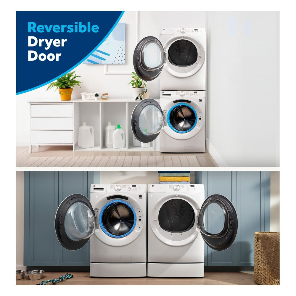 GE GE® ENERGY STAR® 7.8 cu. ft. Capacity Smart Front Load Electric Dryer