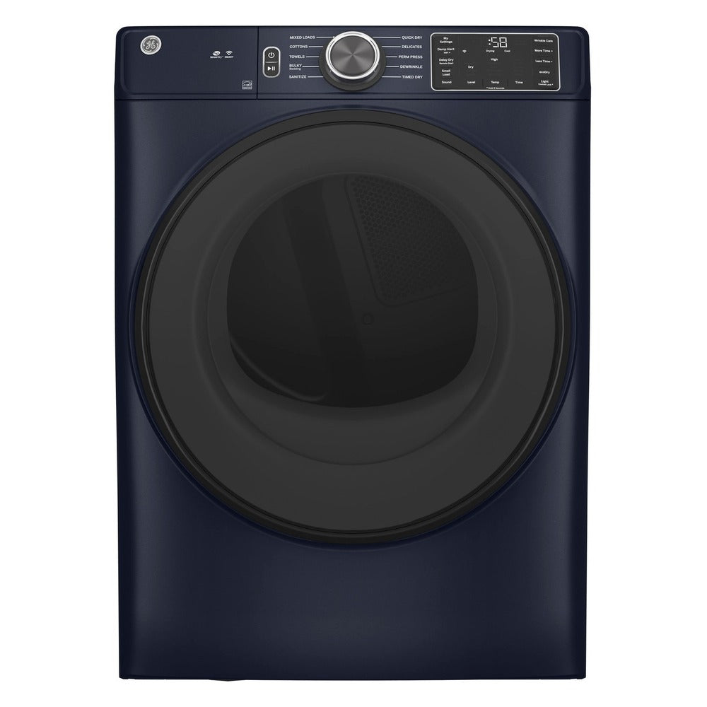 GE GE® ENERGY STAR® 7.8 cu. ft. Capacity Smart Front Load Electric Dryer with Sanit