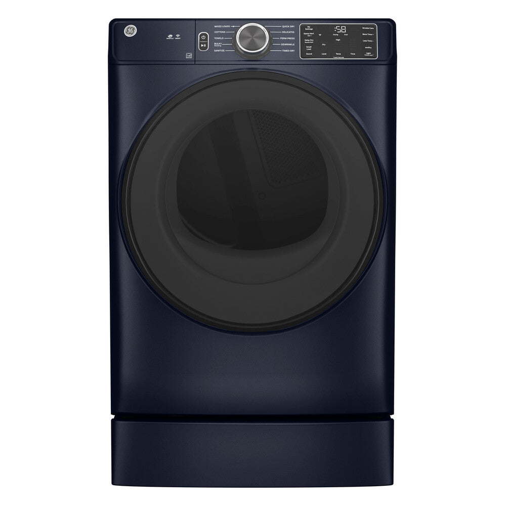 GE GE® ENERGY STAR® 7.8 cu. ft. Capacity Smart Front Load Electric Dryer with Sanit