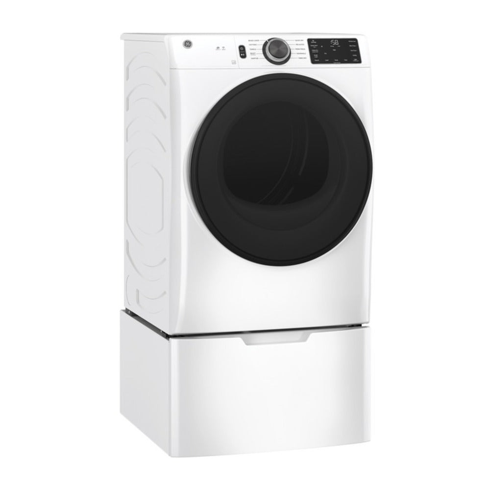 GE GE® ENERGY STAR® 7.8 cu. ft. Capacity Smart Front Load Electric Dryer with Sanit