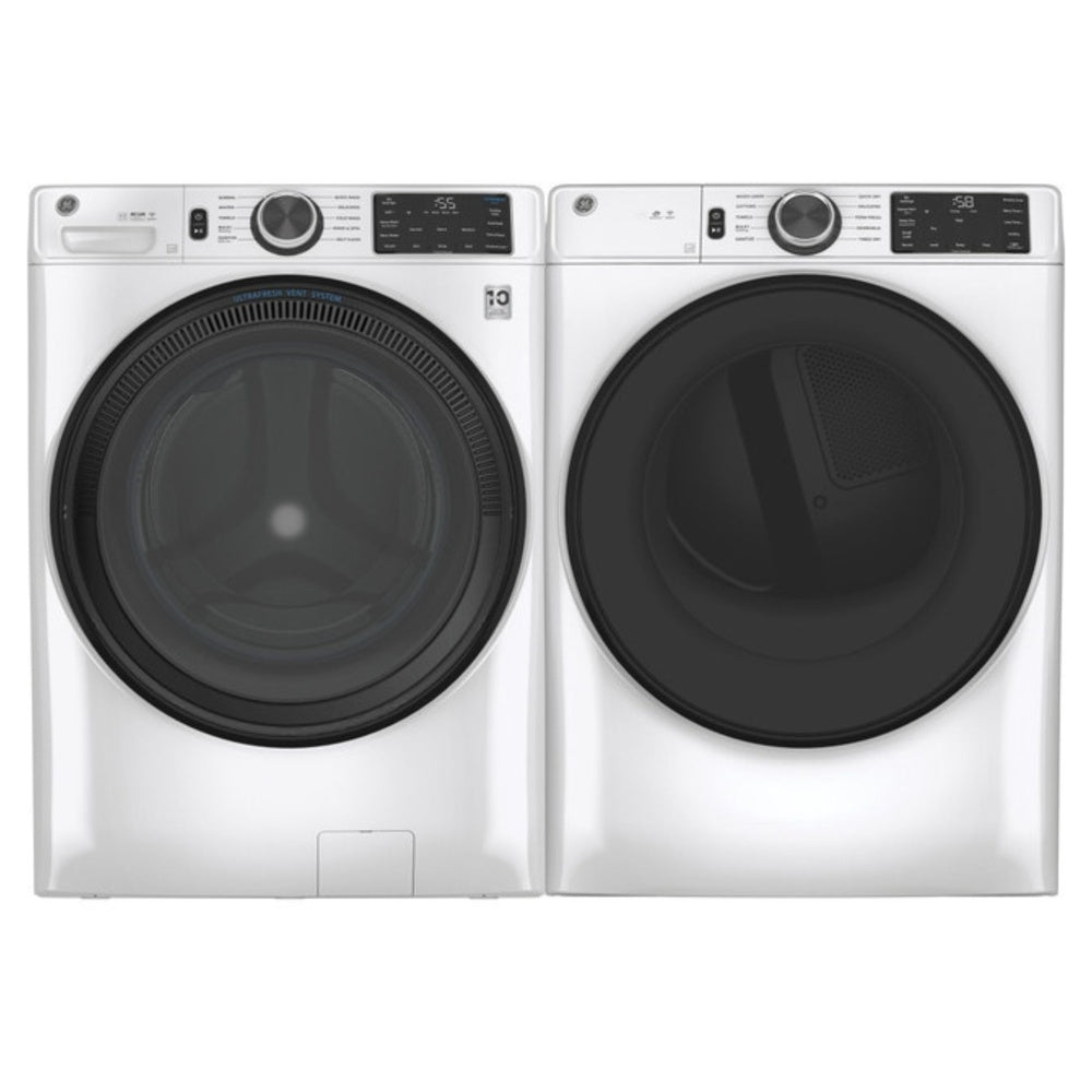 GE GE® ENERGY STAR® 7.8 cu. ft. Capacity Smart Front Load Electric Dryer with Sanit