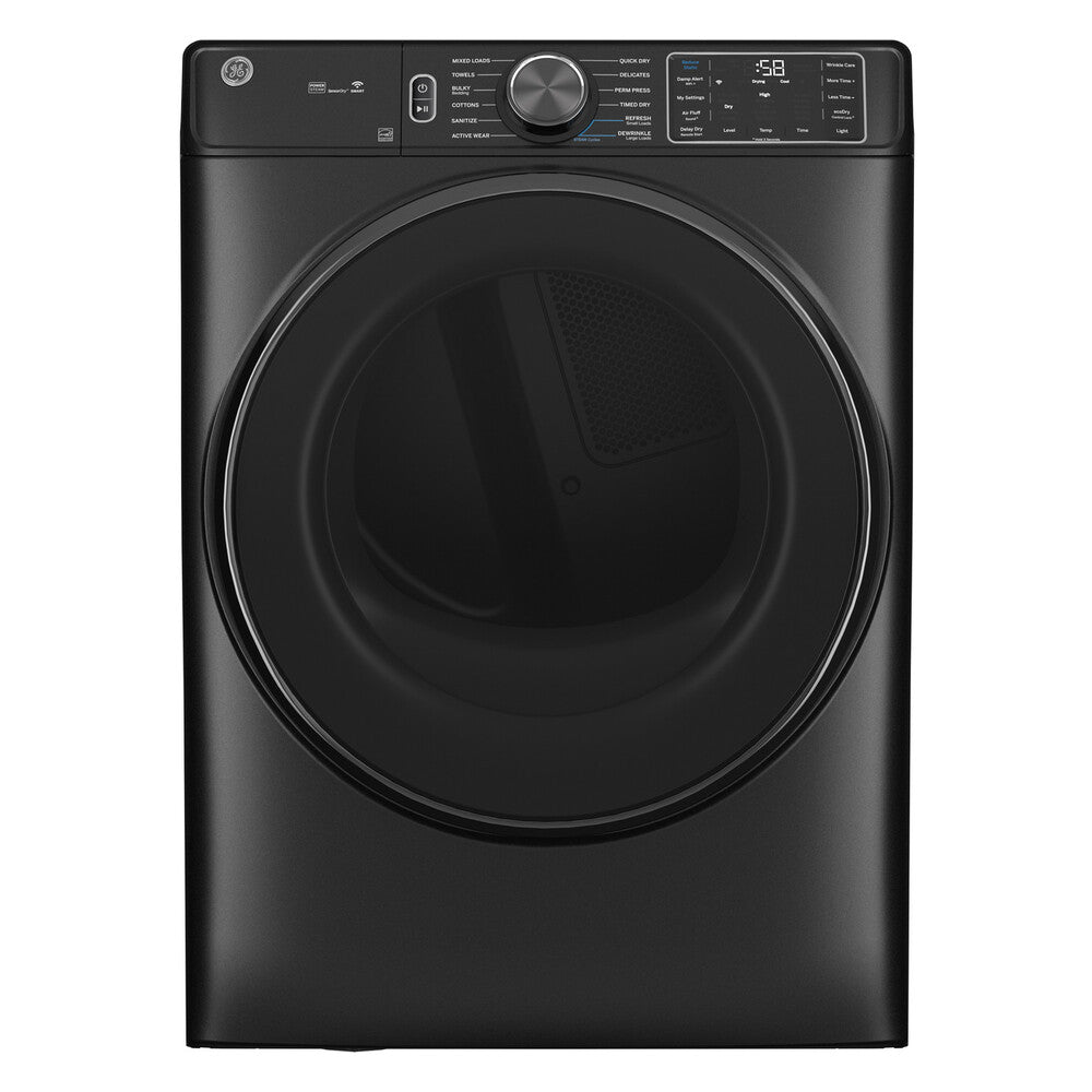 GE GE® ENERGY STAR® 7.8 cu. ft. Capacity Smart Front Load Electric Dryer with Steam