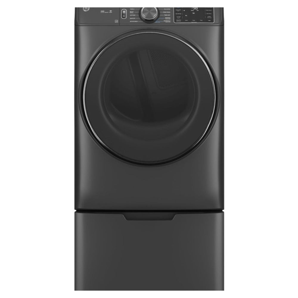 GE GE® ENERGY STAR® 7.8 cu. ft. Capacity Smart Front Load Gas Dryer with Steam and 