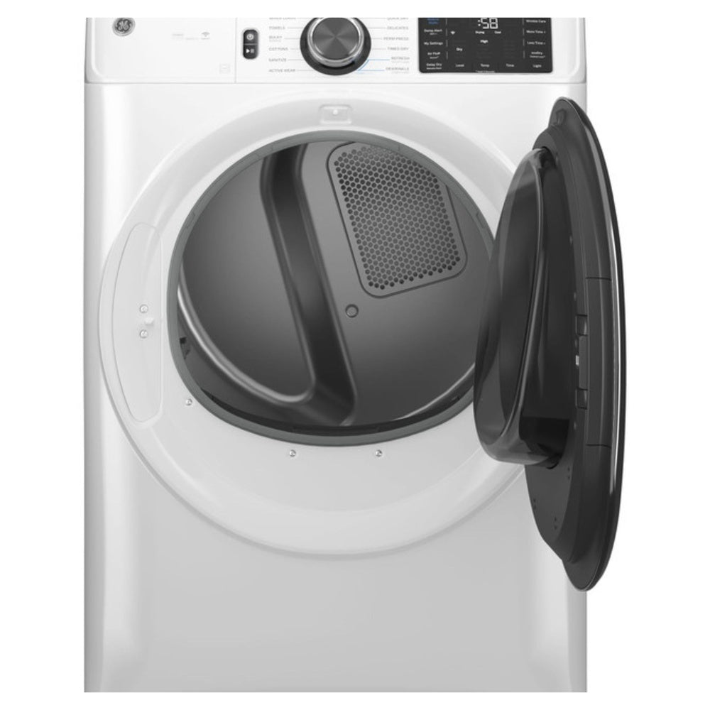 GE GE® ENERGY STAR® 7.8 cu. ft. Capacity Smart Front Load Gas Dryer with Steam and 