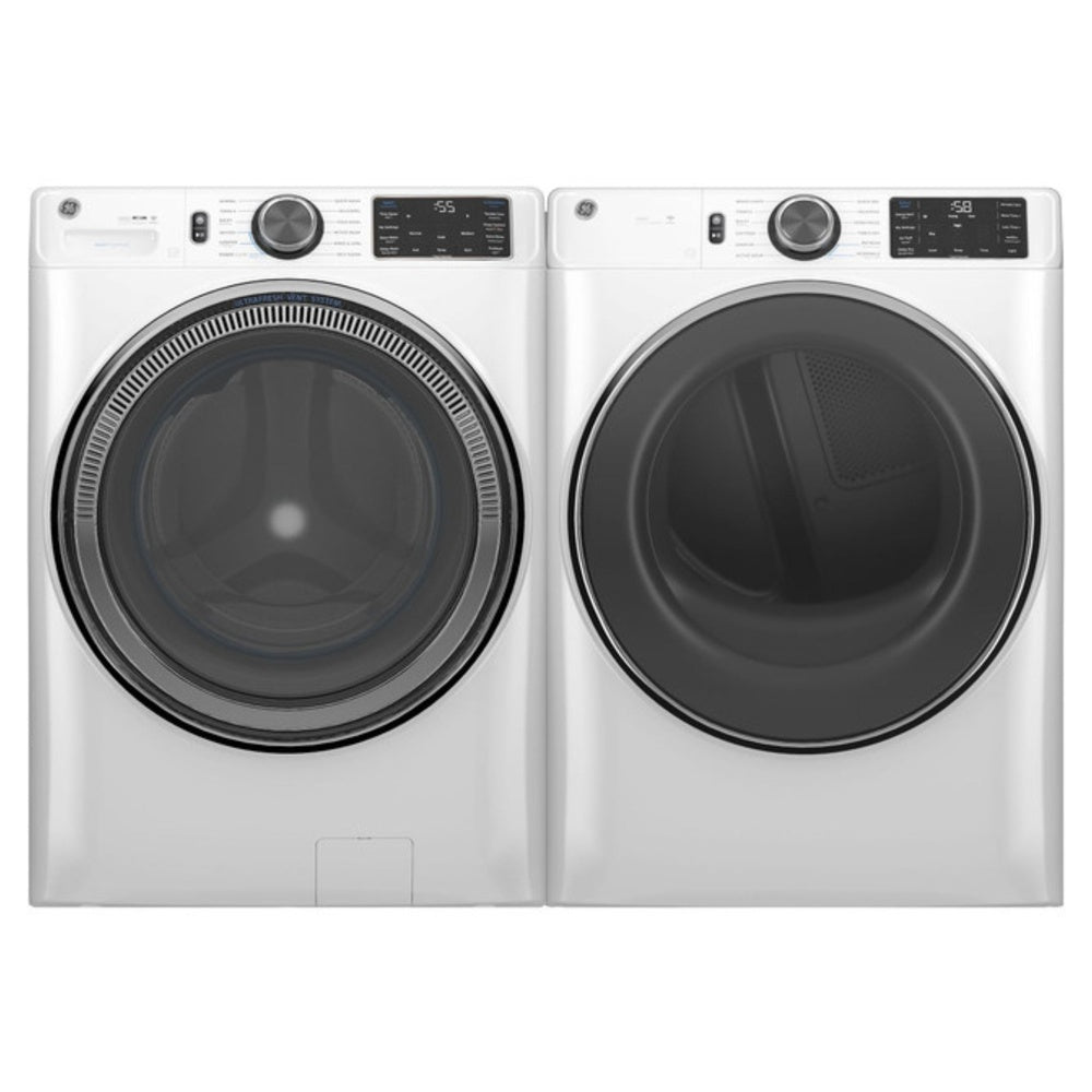 GE GE® ENERGY STAR® 7.8 cu. ft. Capacity Smart Front Load Gas Dryer with Steam and 