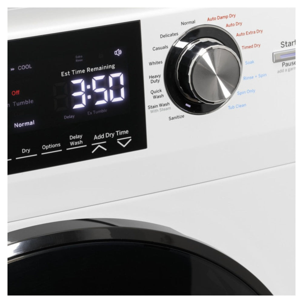 GE GE® 24" 2.4 cu. ft.Capacity Front Load Washer/Condenser Dryer Combo