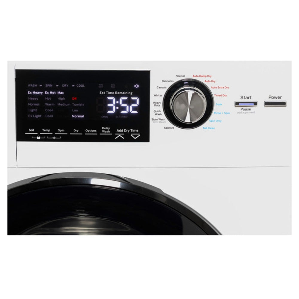 GE GE® 24" 2.4 cu. ft.Capacity Front Load Washer/Condenser Dryer Combo