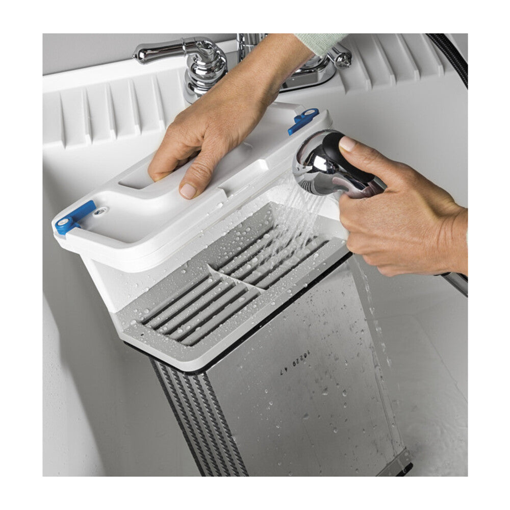 GE GE® ENERGY STAR® 24" 4.1 Cu.Ft. Front Load Ventless Condenser Electric Dryer wit