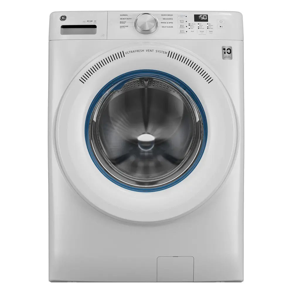 GE GE® ENERGY STAR® 4.6 cu. ft. Capacity Smart Front Load Washer with UltraFresh Ve