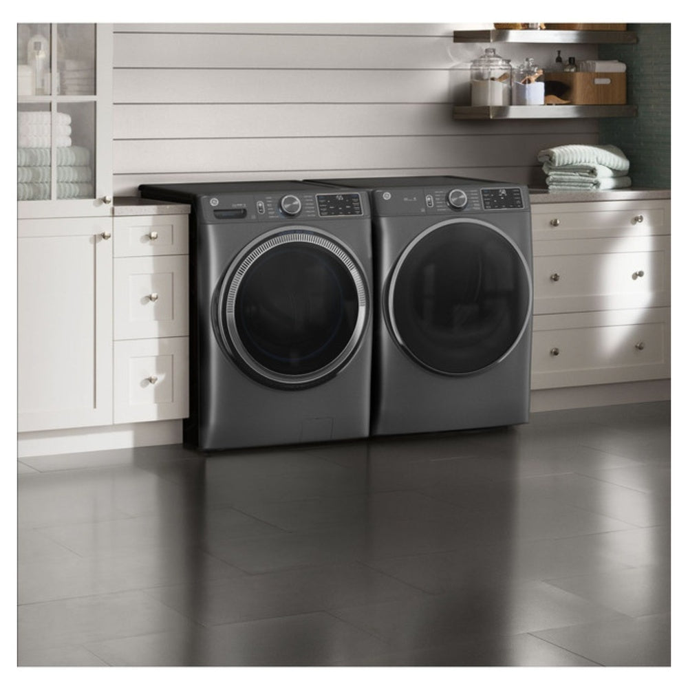 GE GE® ENERGY STAR® 5.0 cu. ft. Capacity Smart Front Load Steam Washer with SmartDi