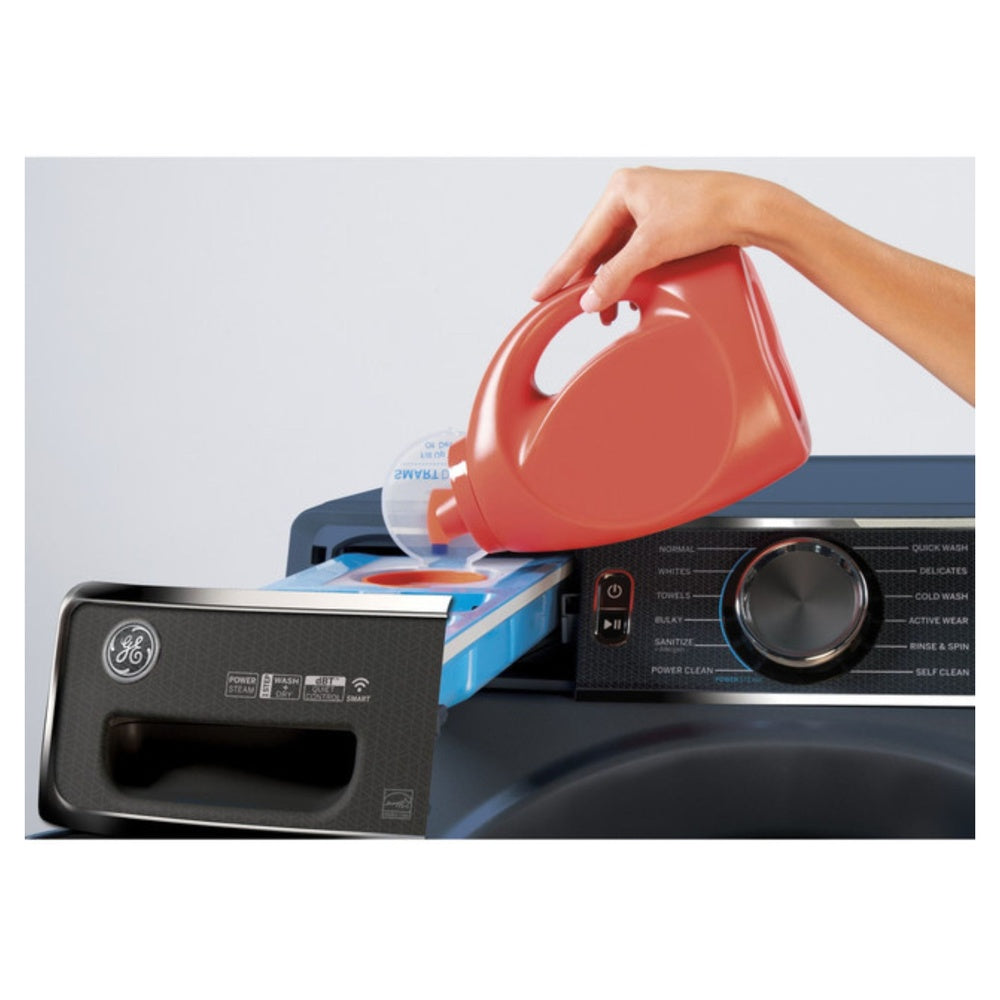 GE GE® ENERGY STAR® 5.0 cu. ft. Capacity Smart Front Load Steam Washer with SmartDi