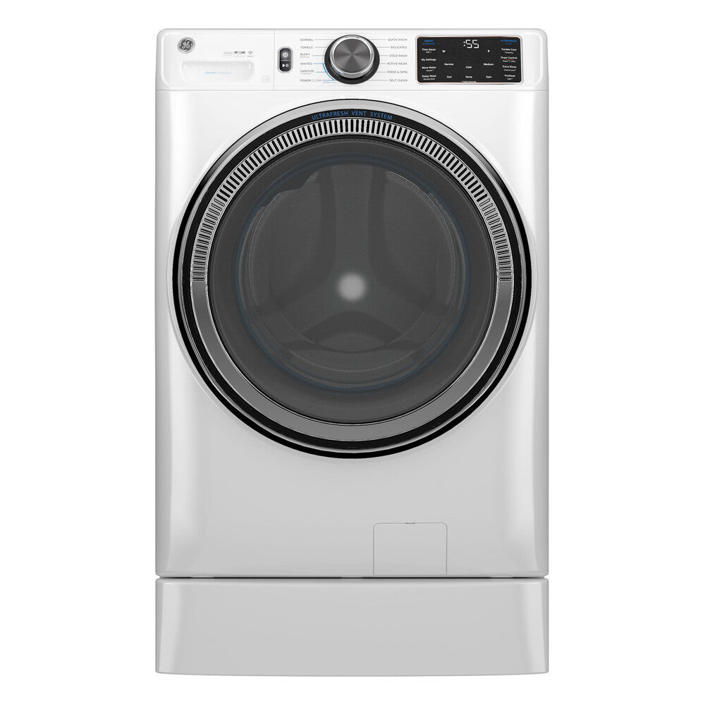 GE GE® ENERGY STAR® 5.0 cu. ft. Capacity Smart Front Load Steam Washer with SmartDi