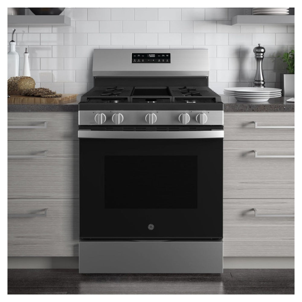 GE GE® 30" Free-Standing Gas Range with Crisp Mode
