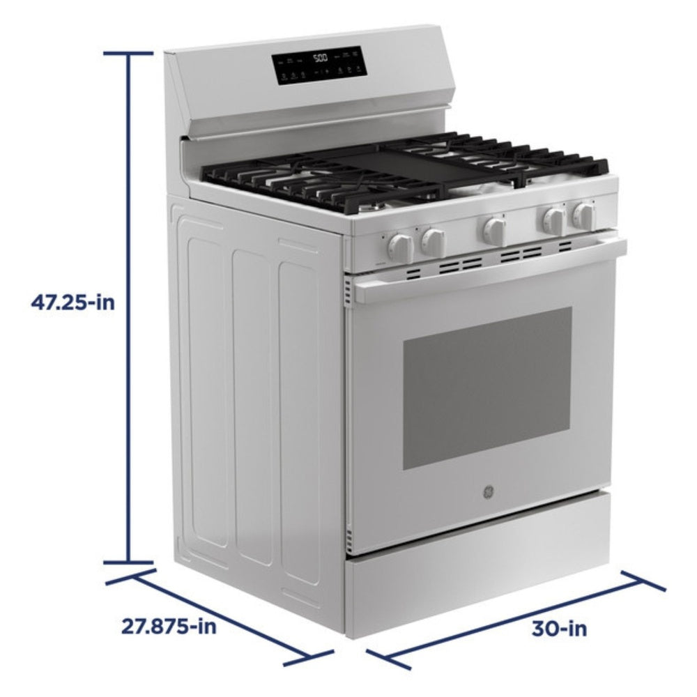GE GE® 30" Free-Standing Gas Range with Crisp Mode
