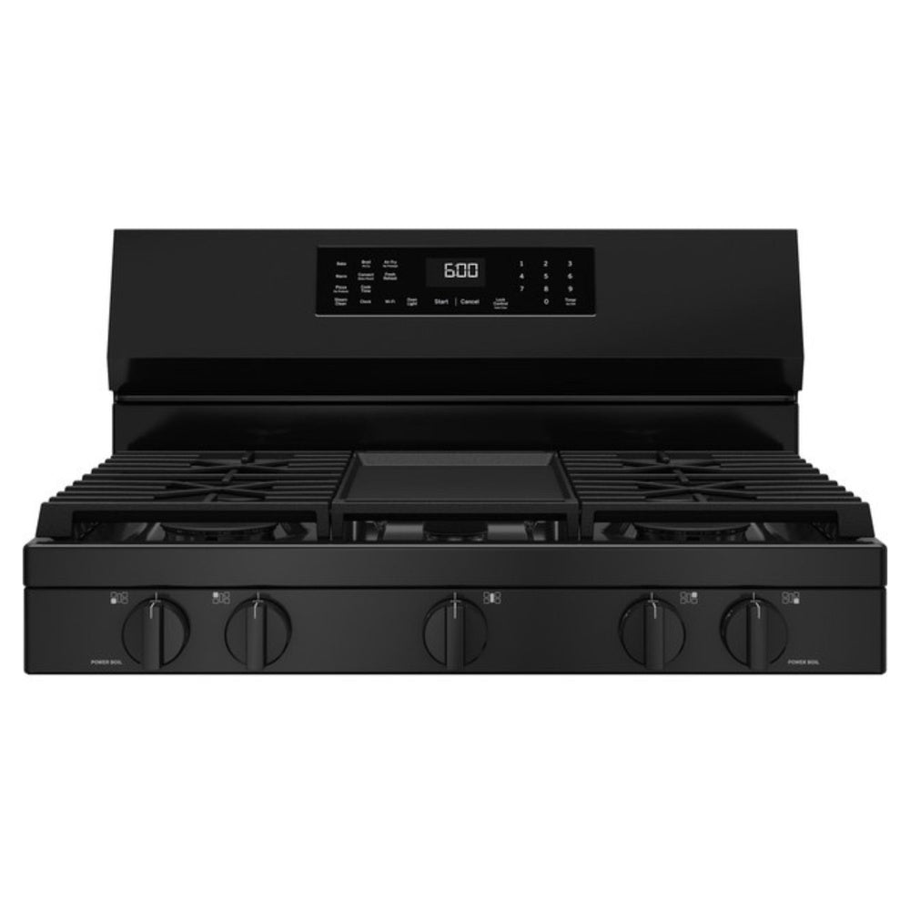 GE GE® 30" Free-Standing Gas Convection Range with No Preheat Air Fry and EasyWash™