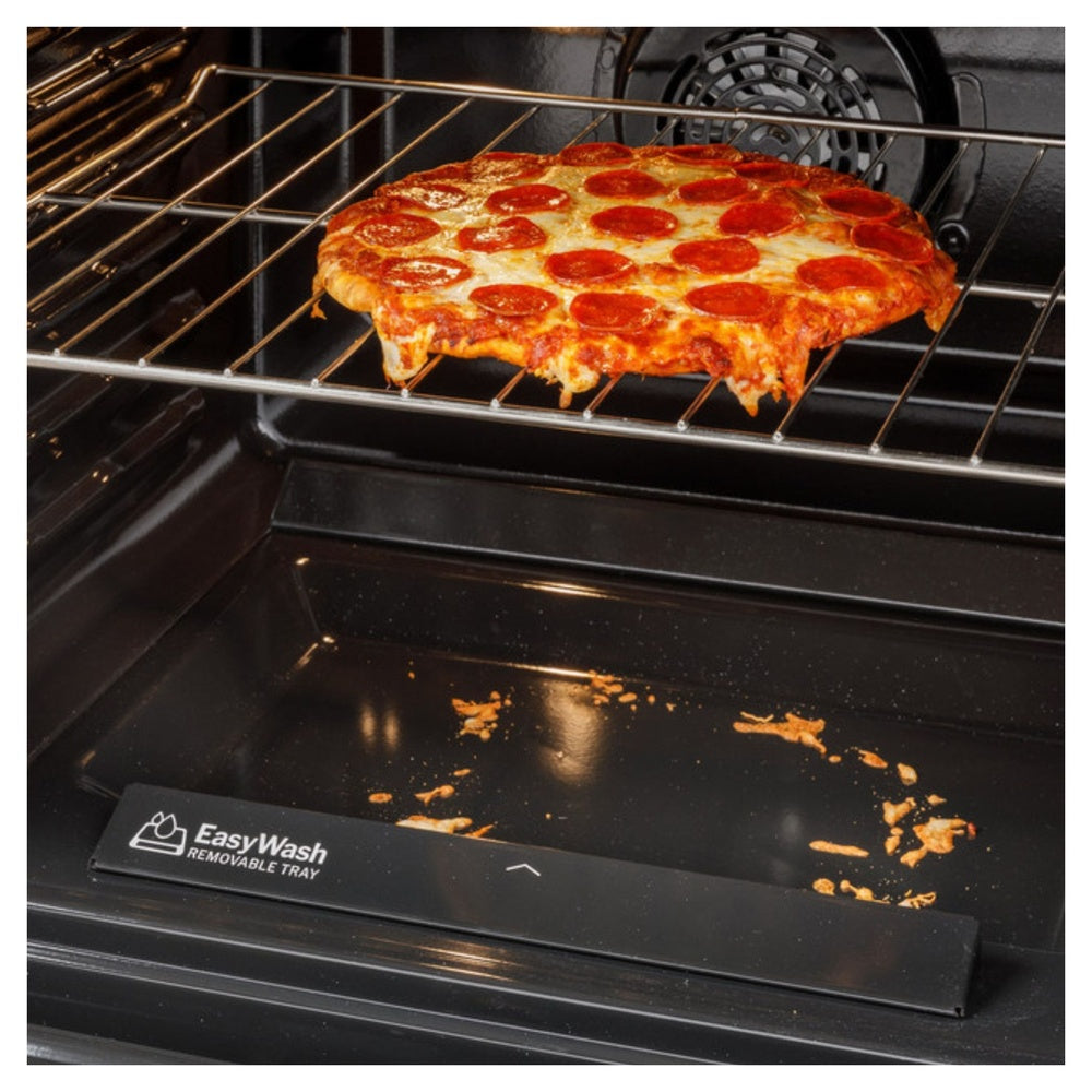 GE GE® 30" Free-Standing Gas Convection Range with No Preheat Air Fry and EasyWash™