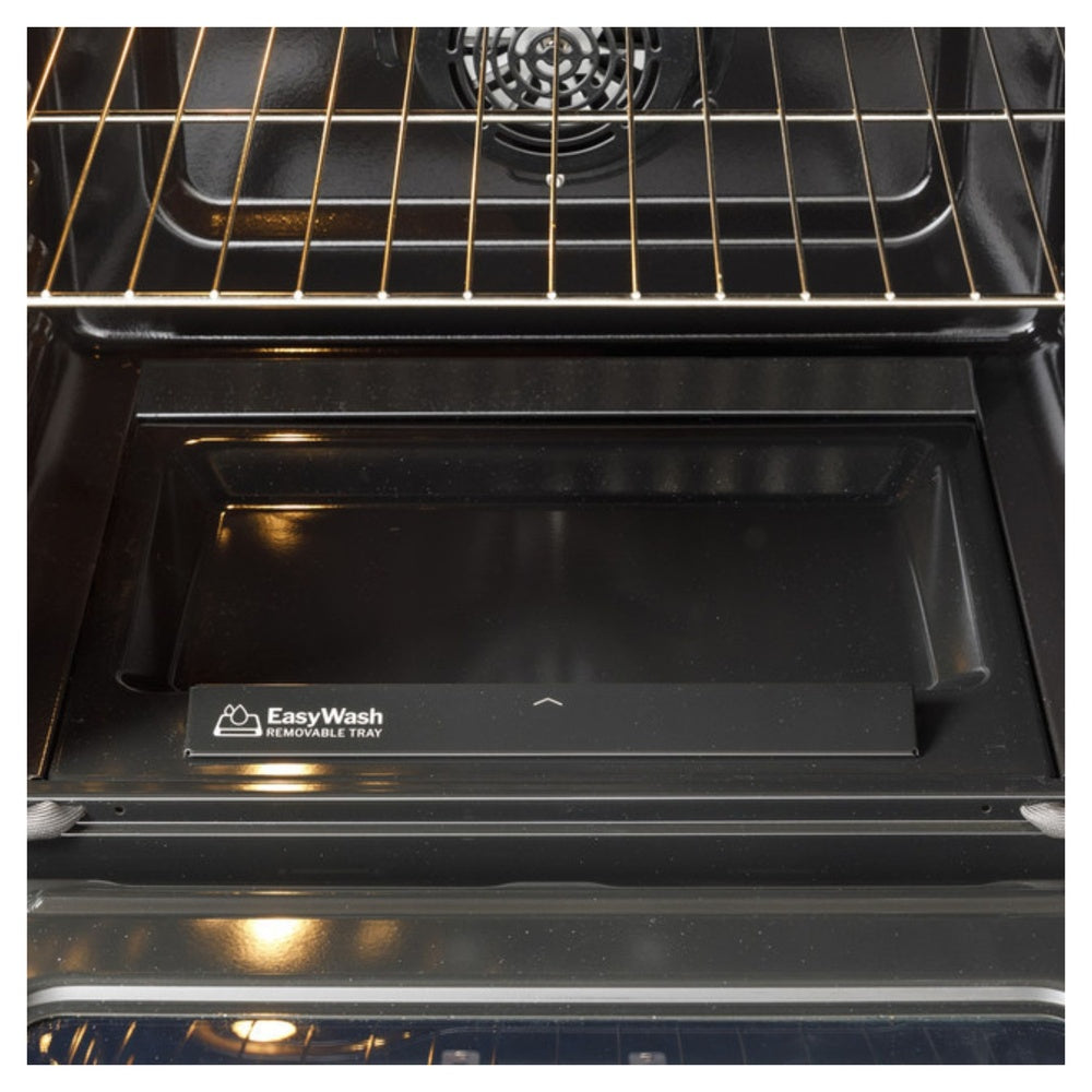 GE GE® 30" Free-Standing Gas Convection Range with No Preheat Air Fry and EasyWash™