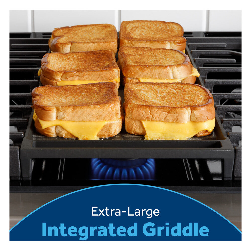 GE GE® 30" Slide-In Front-Control Gas Range with Crisp Mode