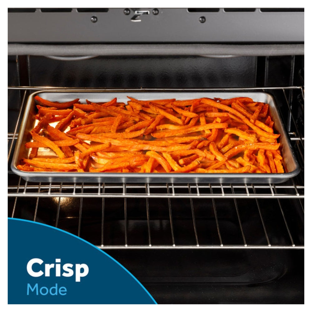 GE GE® 30" Slide-In Front Control Gas Range with Crisp Mode