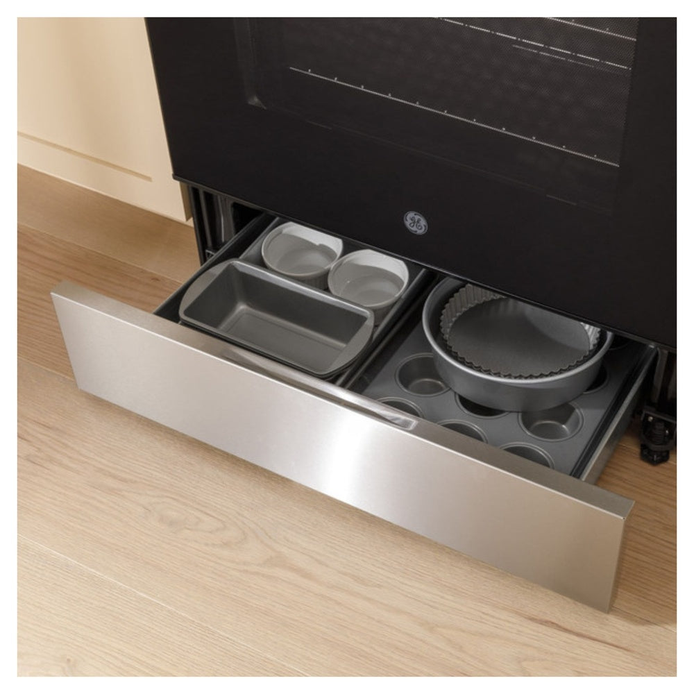 GE GE® 30" Slide-In Front Control Gas Range with Crisp Mode