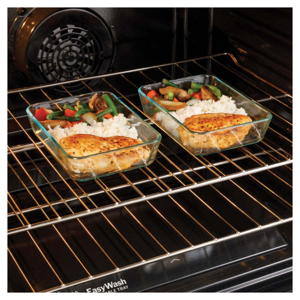 GE GE® 30" Slide-In Front-Control Convection Gas Range with No Preheat Air Fry and 