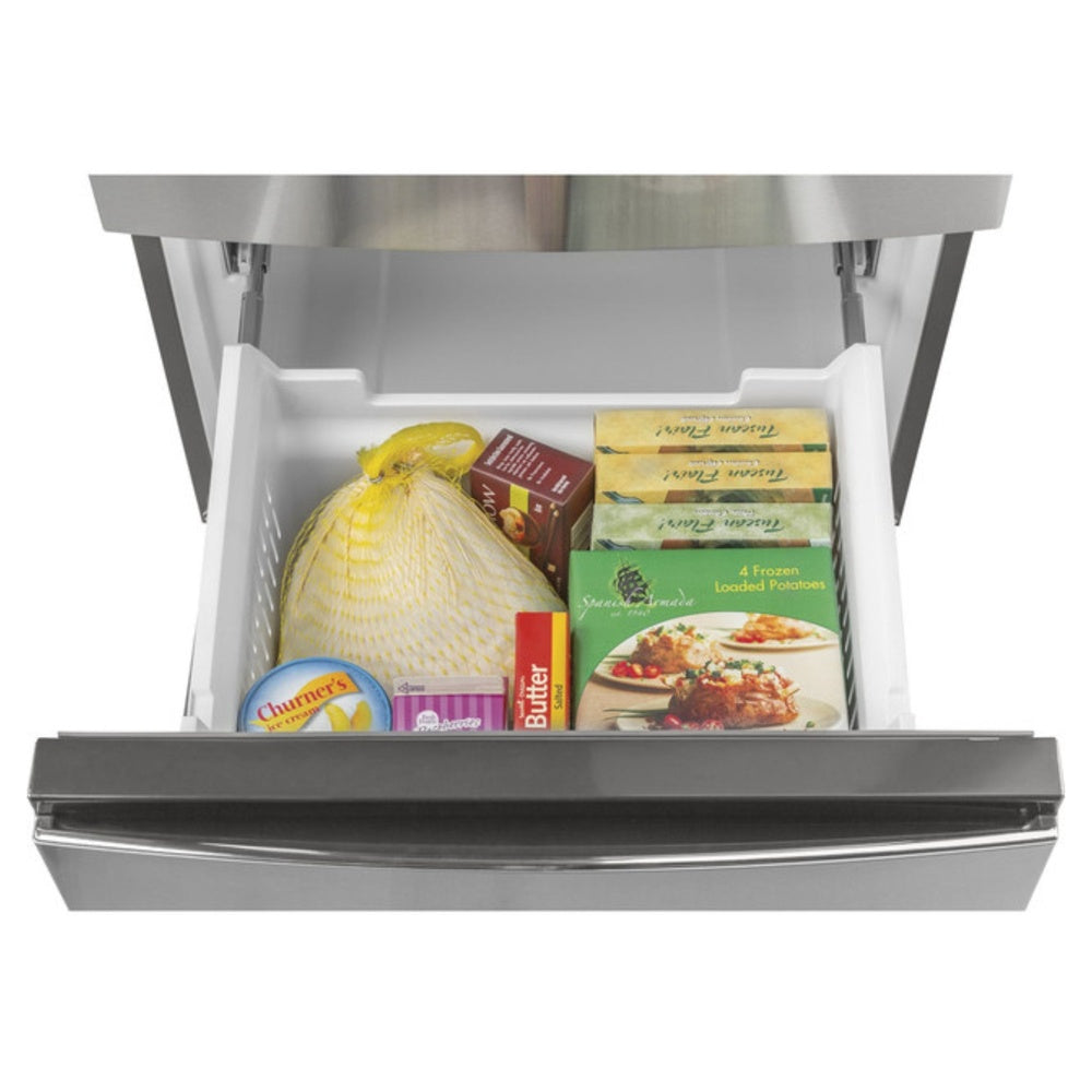 GE GE® ENERGY STAR® 11.9 Cu. Ft. Bottom-Freezer Refrigerator