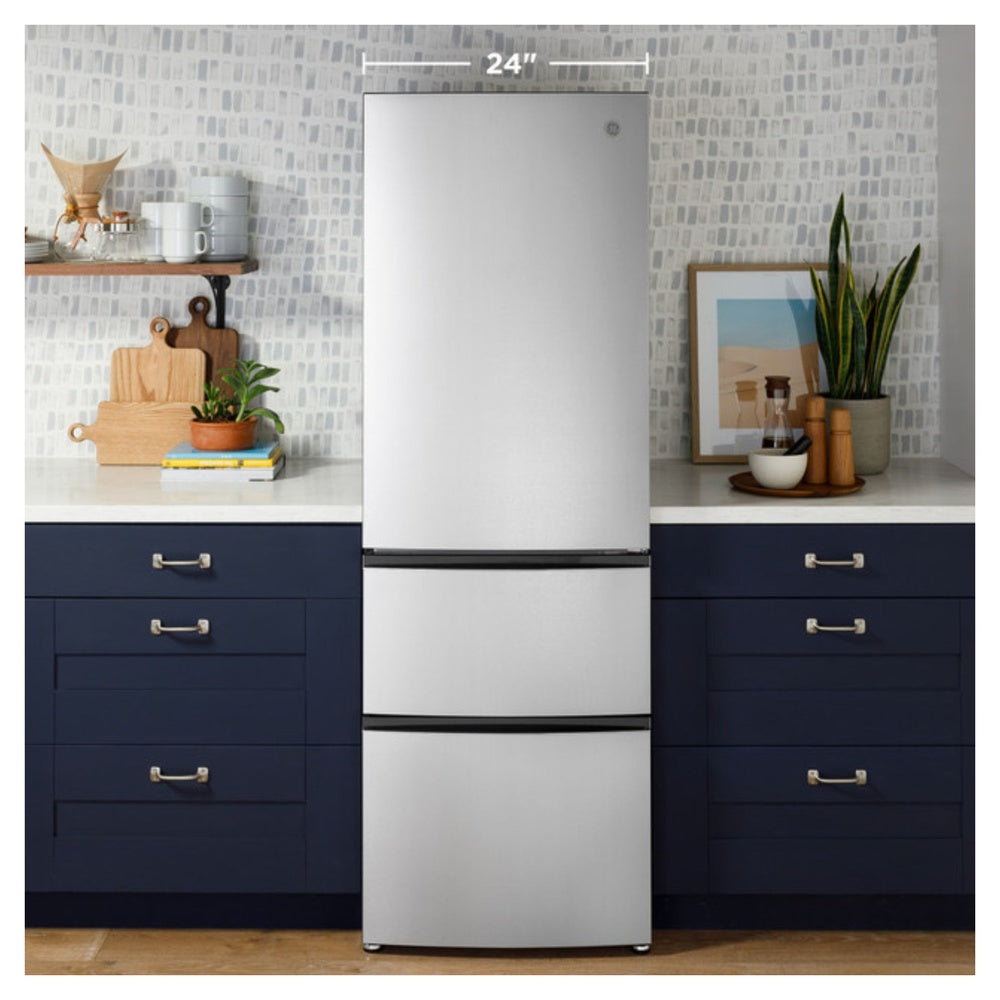 GE GE® ENERGY STAR® 11.9 Cu. Ft. Bottom-Freezer Refrigerator