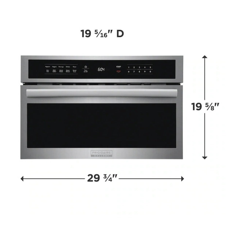 Frigidaire Gallery 30" Built-In Microwave Oven with Drop-Down Door