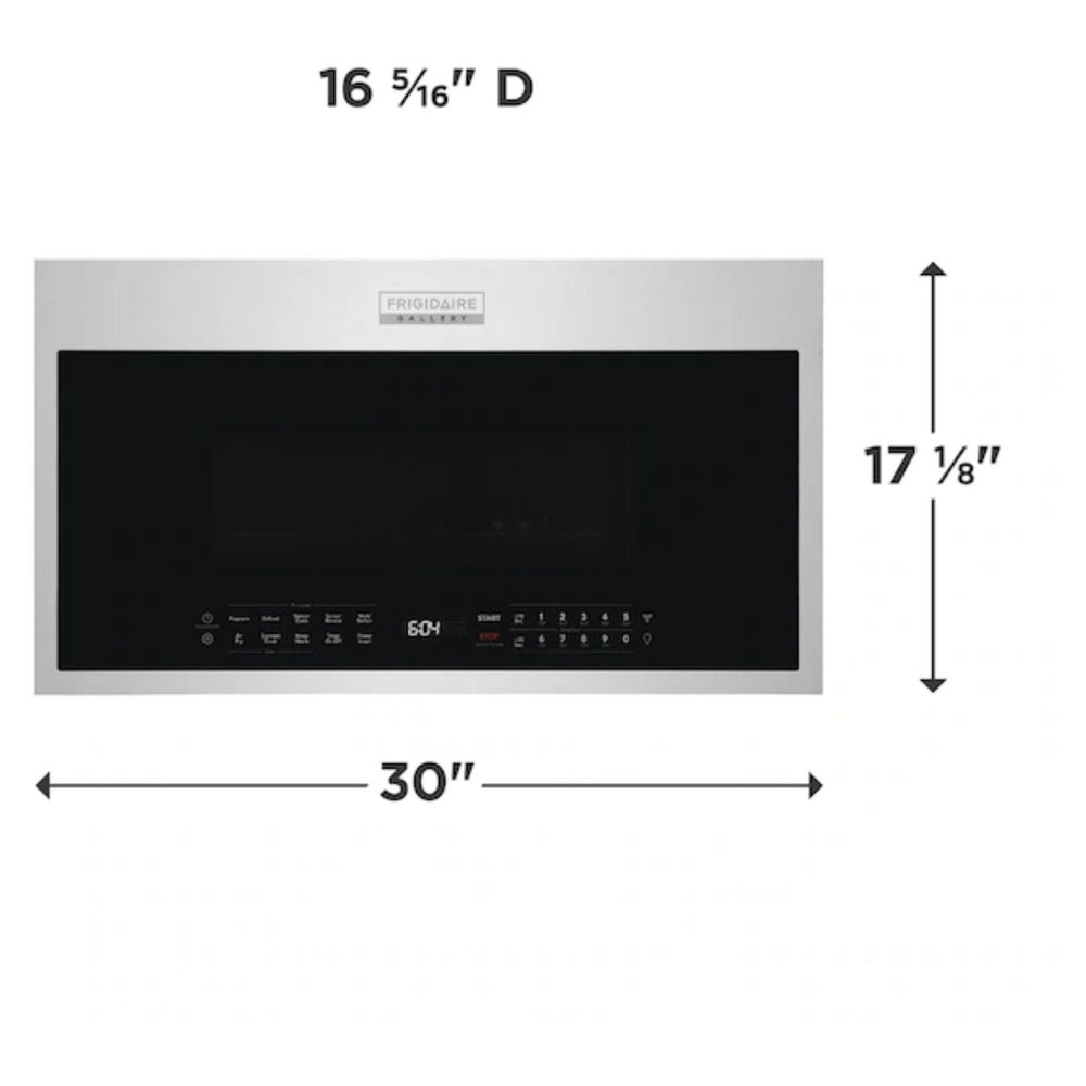 Frigidaire Gallery 1.9 Cu. Ft. Over-the Range Microwave with Air Fry