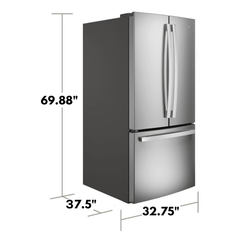 GE GE® ENERGY STAR® 24.7 Cu. Ft. French-Door Refrigerator